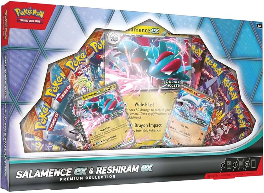 Salamence ex & Reshiram ex PC